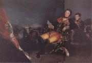 Francisco Goya Don Manuel Godoy as Commander in the War of the Oranges oil painting picture wholesale
